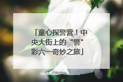 童心探警营！中央大街上的“警”彩六一奇妙之旅