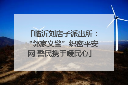 临沂刘店子派出所：“邻家义警”织密平安网 警民携手暖民心