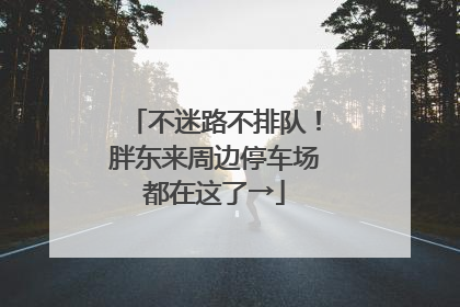 不迷路不排队！胖东来周边停车场都在这了→