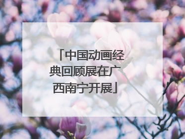 中国动画经典回顾展在广西南宁开展