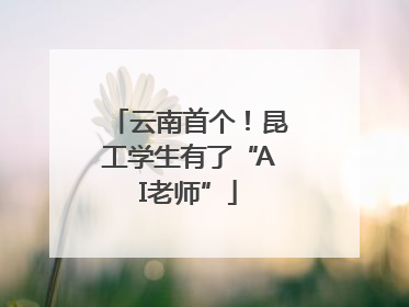 云南首个！昆工学生有了“AI老师”