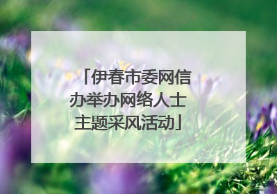 伊春市委网信办举办网络人士主题采风活动