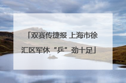 双赛传捷报 上海市徐汇区军休“乒”劲十足