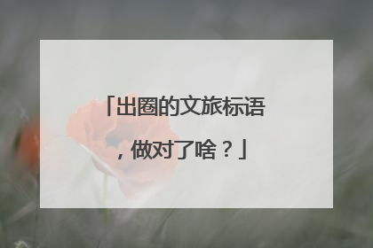 出圈的文旅标语，做对了啥？