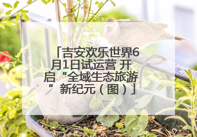 吉安欢乐世界6月1日试运营 开启“全域生态旅游”新纪元（图）