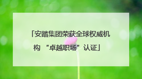 安踏集团荣获全球权威机构 “卓越职场”认证