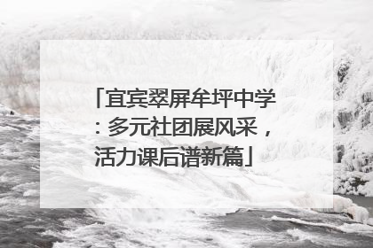宜宾翠屏牟坪中学：多元社团展风采，活力课后谱新篇