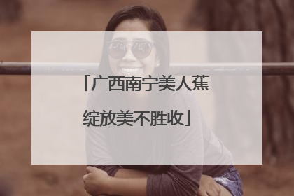广西南宁美人蕉绽放美不胜收