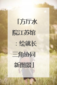 方厅水院江苏馆：绘就长三角协同新图景