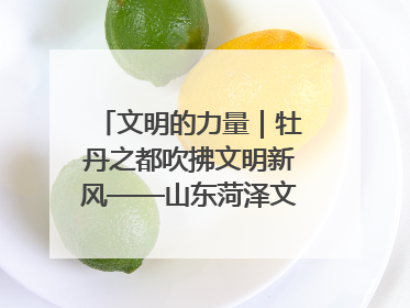 文明的力量｜牡丹之都吹拂文明新风——山东菏泽文明创建一线见闻