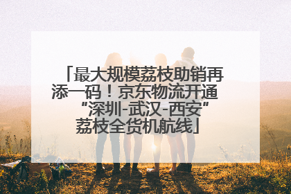 最大规模荔枝助销再添一码！京东物流开通“深圳-武汉-西安” 荔枝全货机航线