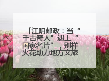 江阴邮政：当“千古奇人”遇上“国家名片”，别样火花助力地方文旅焕新出彩