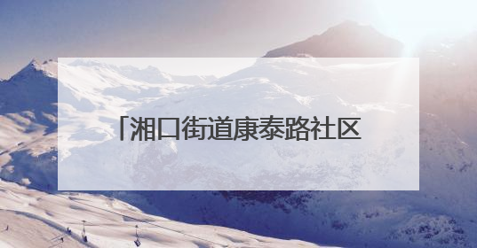 湘口街道康泰路社区举办端午主题活动