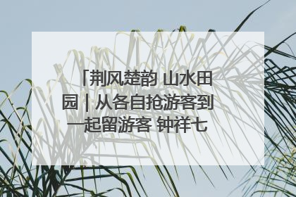 荆风楚韵 山水田园｜从各自抢游客到一起留游客 钟祥七村抱团解了“乡愁”添了“乡酬”