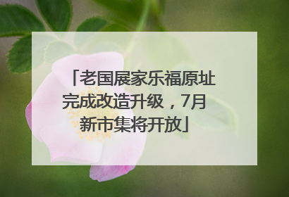 老国展家乐福原址完成改造升级，7月新市集将开放