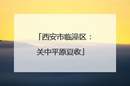 西安市临潼区：关中平原夏收