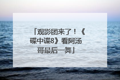 观影团来了！《碟中谍8》看阿汤哥最后一舞