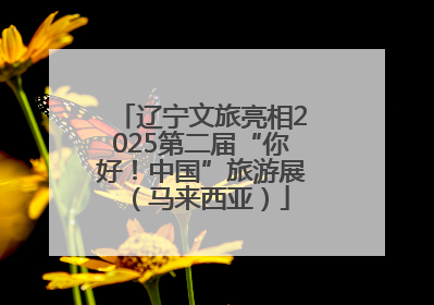 辽宁文旅亮相2025第二届“你好！中国”旅游展（马来西亚）