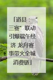 道县：“三赛”联动引爆端午经济 龙舟赛事带火全城消费链
