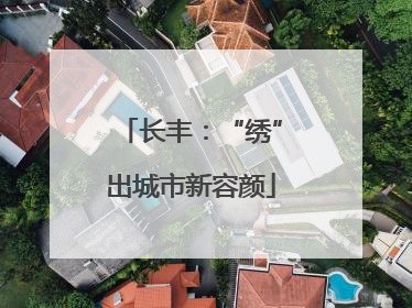 长丰：“绣”出城市新容颜