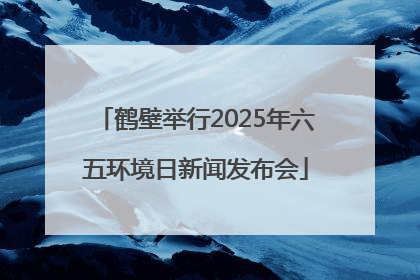 鹤壁举行2025年六五环境日新闻发布会