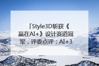 Style3D斩获《赢在AI+》设计赛道冠军，评委点评：AI+3D技术世界第一